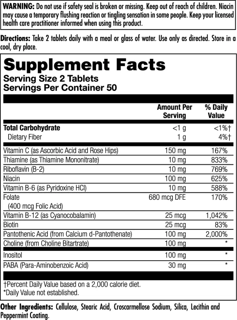 Stress B-Complex Tablets - 4.webp