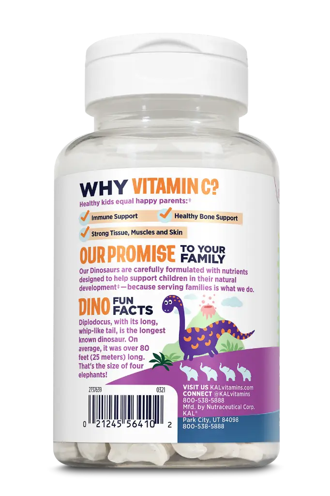 Vitamin C-Rex® Kids Chewables - 3.webp