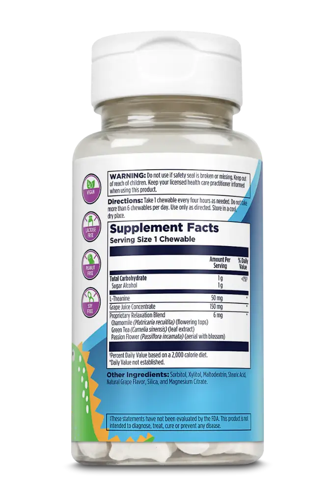 Relax-a-Saurus Kids Chewables - 4.webp