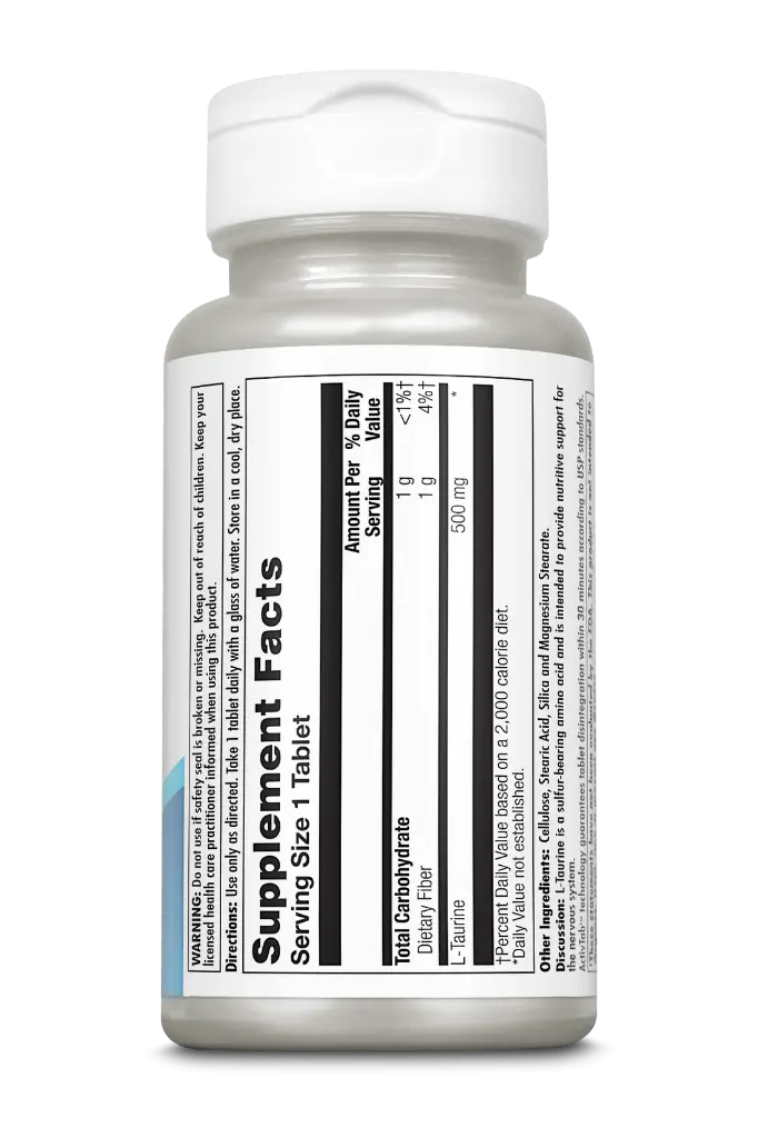 L-Taurine Tablets 500 mg - 2.webp