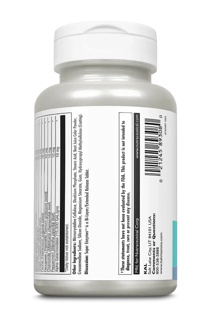 Super Enzymes™ Clinical Lifestyles™ Tablets - 2.webp