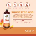 Morning Multivitamin +Hair Growth Liquid, Peach Mango - 6.webp