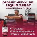 Vitamin B12 Spray, Strawberry, Organic - 4.webp