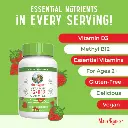 Vitamin D3+B12 Gummies, Strawberry - 4.webp