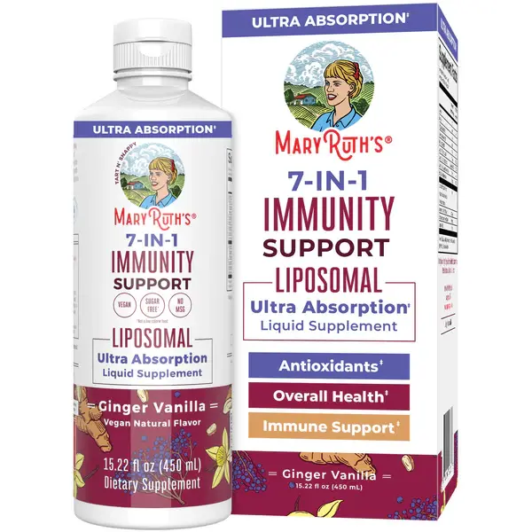 Immunity 7-in-1 Liposomal, Ginger Vanilla - 1.webp