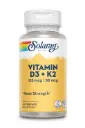 Solaray Vitamin D3 & K2 125mcg/50mcg 60 VegCaps