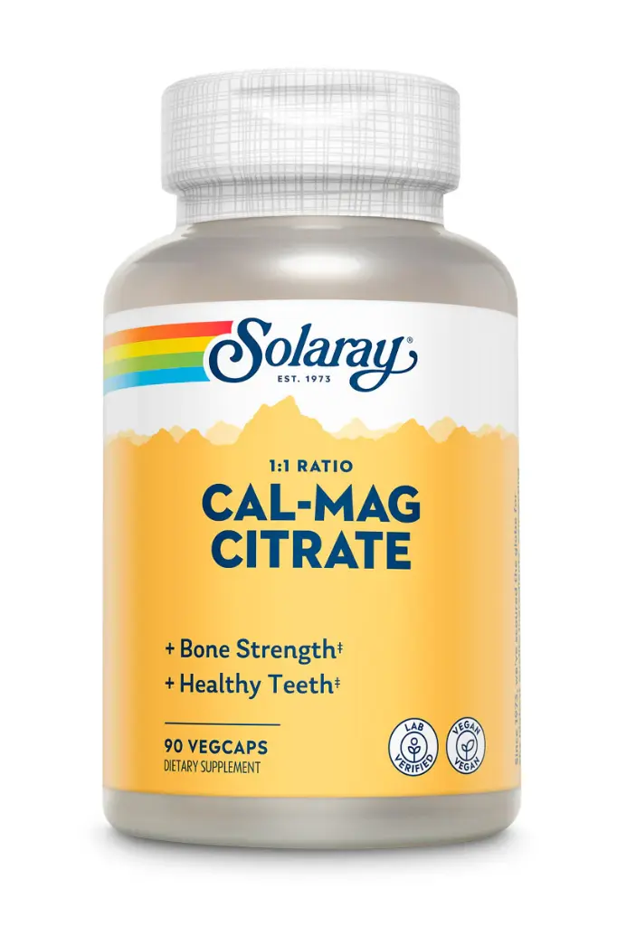 Solaray Calcium & Magnesium Citrate 90 VegCap