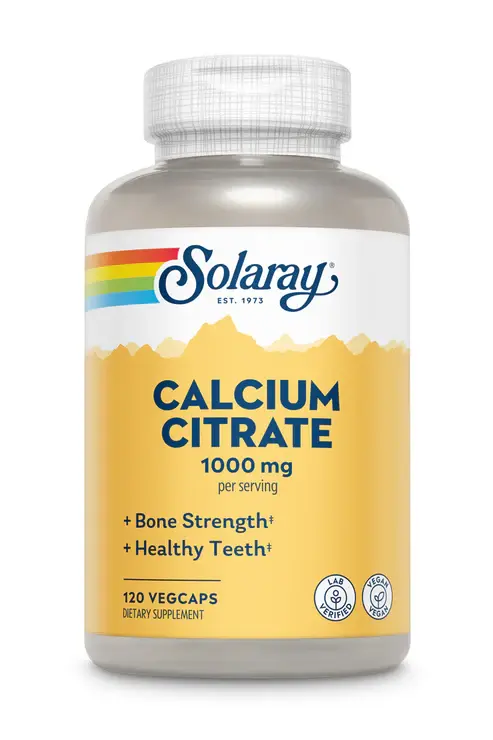 Solaray Calcium Citrate 1000mg 120 vc