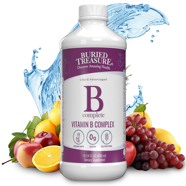 Buried Treasure B Complex–Complete Daily B Vitamin Supplement
