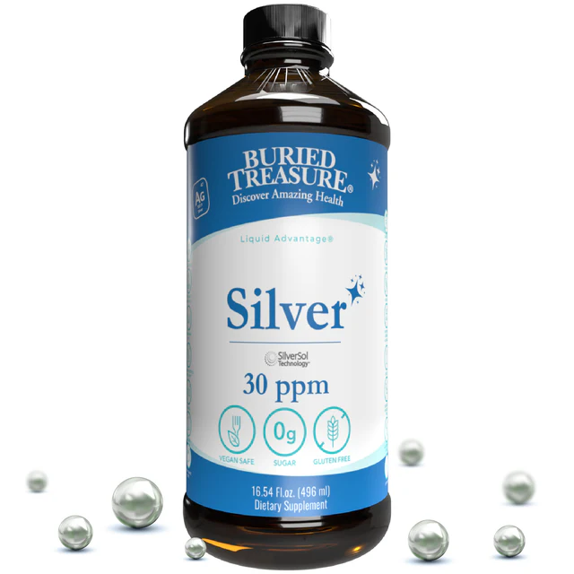 Buried Treasue Silver Solution - SilverSol Technology, Nano