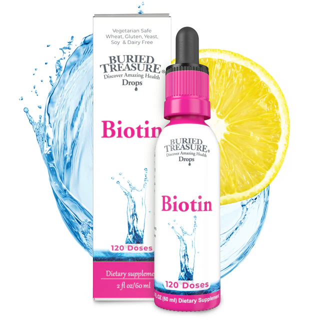 Buried Treasure Biotin Drops – Liquid Supplement