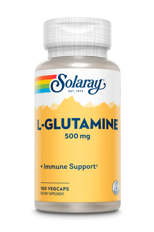 Solaray L-Glutamine Free Form, 500mg