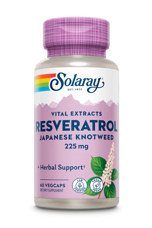 Solaray Triple Strength Resveratrol, 225mg