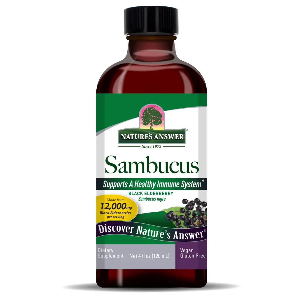 Sambucus, Black Elderberry, Alcohol-Free, 2,500 mg