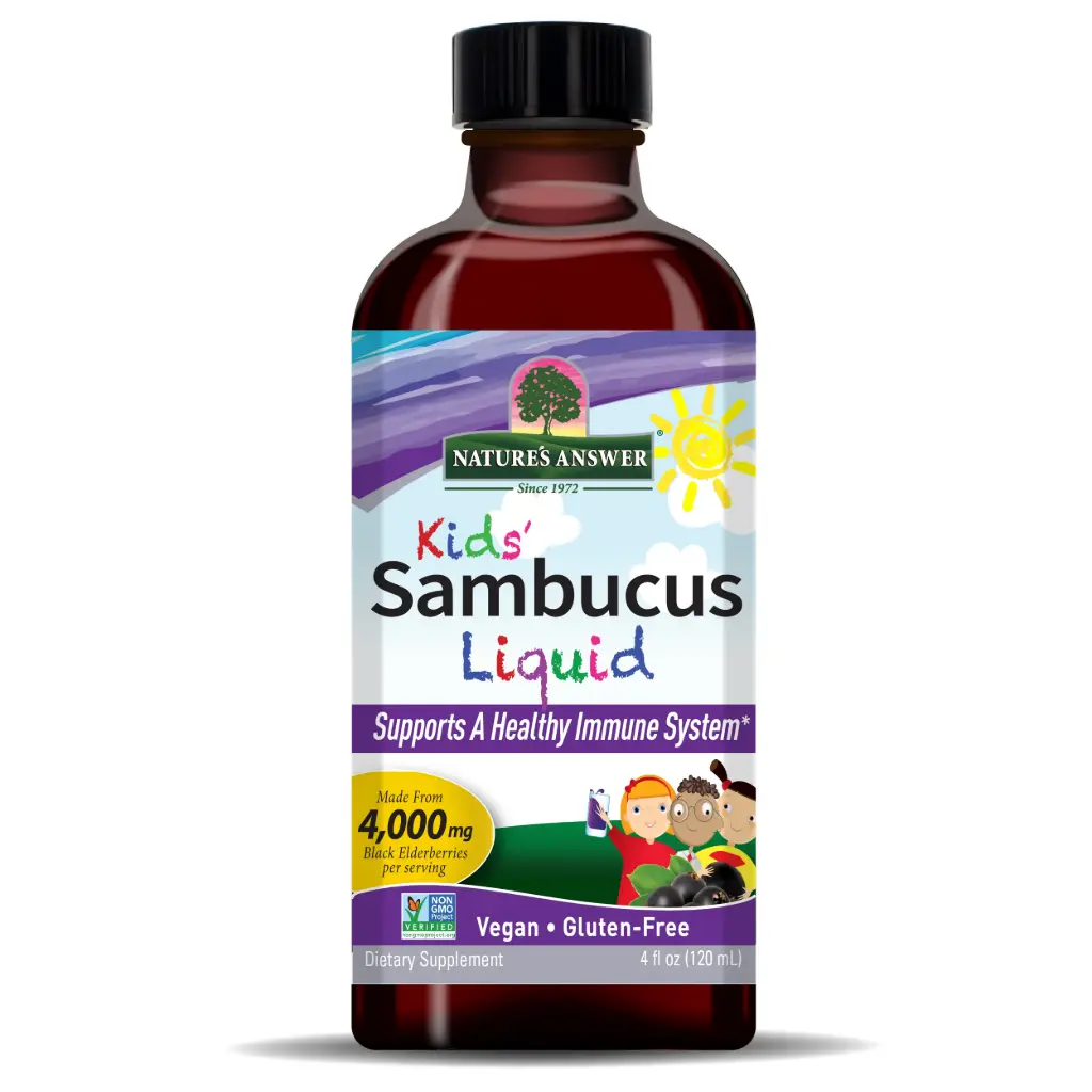 Nature's Answer Kid's Sambucus Liquid , 4,000 mg
