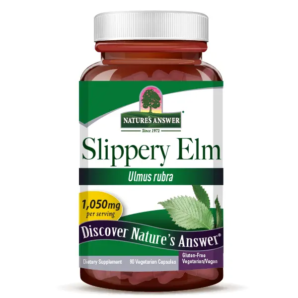 Nature's Answer Slippery Elm, (350 mg per Capsule)