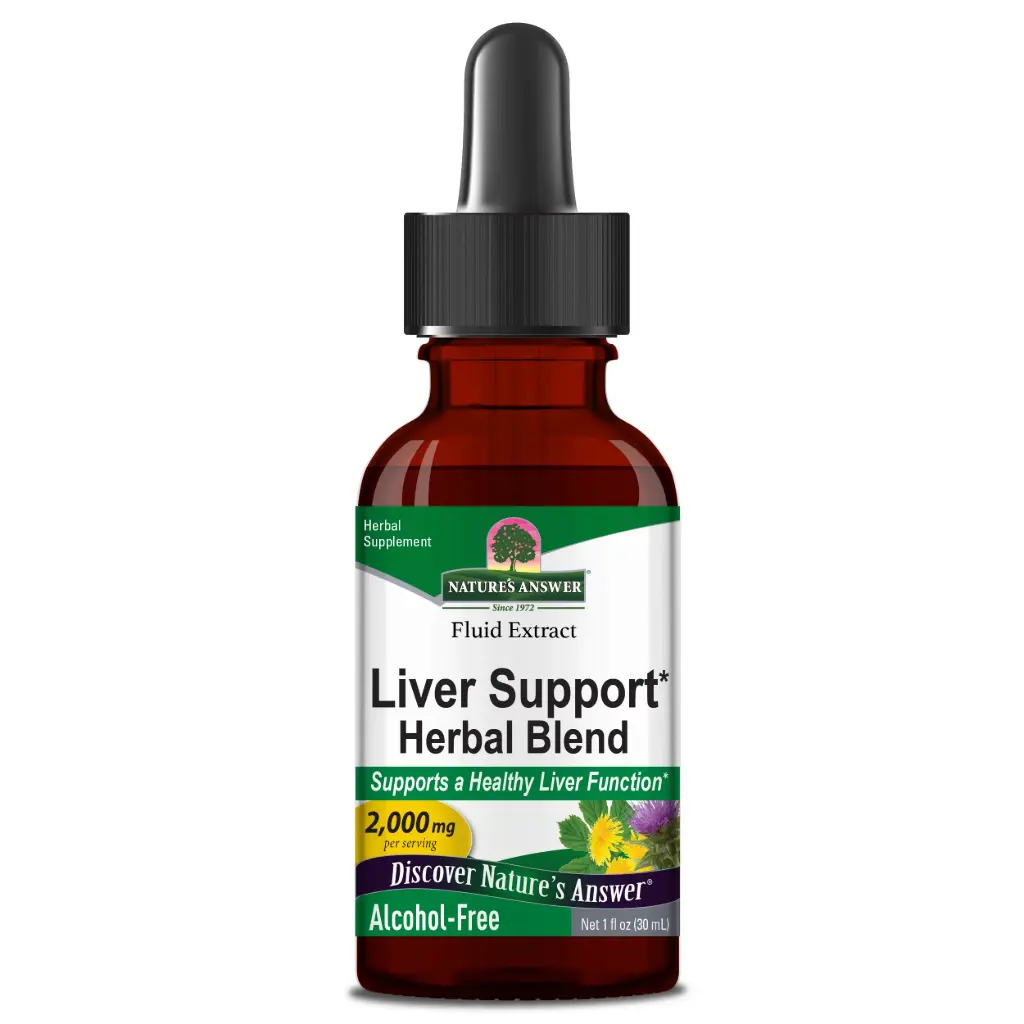 Nature's Answer Liver Support Herbal Blend, Alcohol-Free, 2,000 mg,
