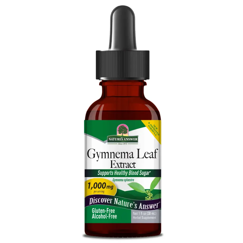 Nature's Answer Gymnema Leaf Extract, Alcohol-Free, 1,000 mg