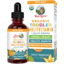 Organic Toddler Multivitamin Liquid Drops With Iron