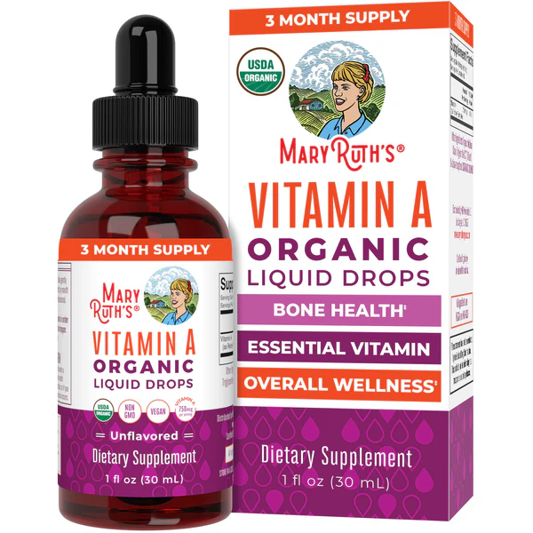 Organic Vitamin A Liquid Drops