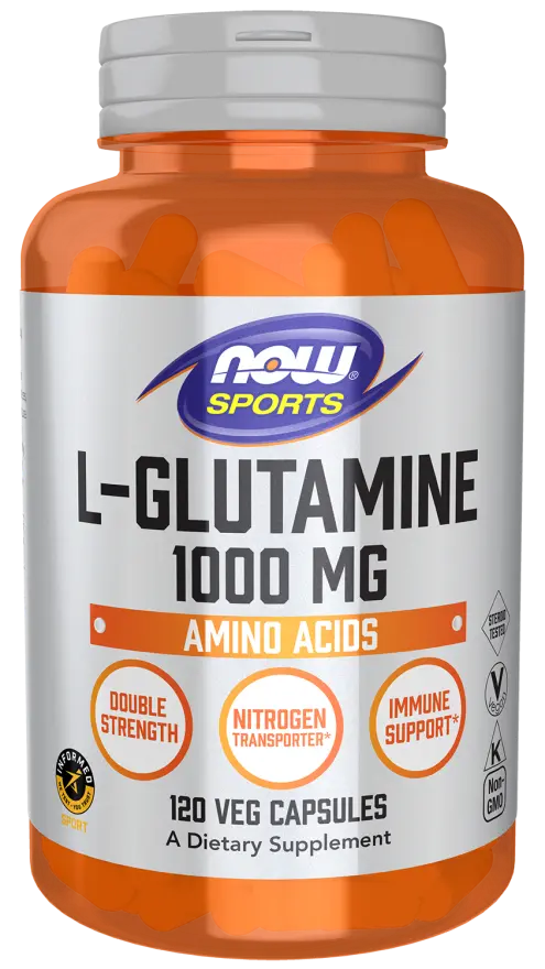 NOW Sports, L-Glutamine, 1,000 mg