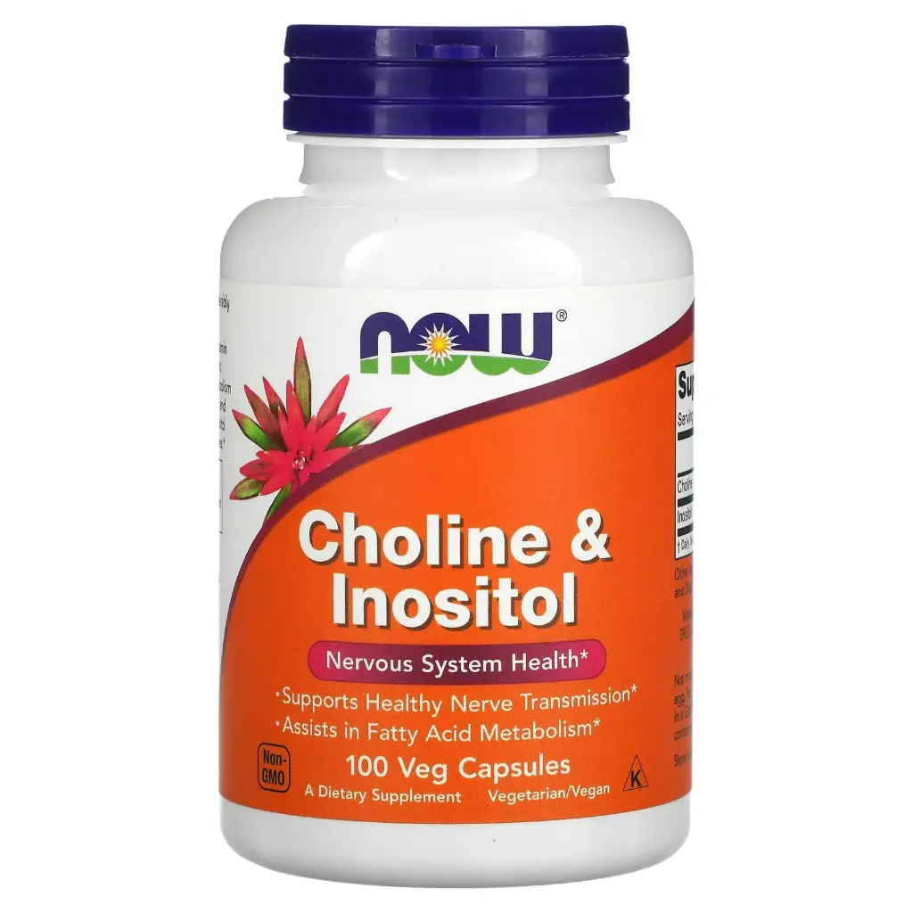 NOW Choline & Inositol 250/250mg