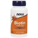 NOW Biotin, 5,000 mcg