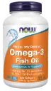 NOW Omega-3 Fish Oil, 1,000 mg, 180 EPA - 120 DHA
