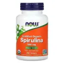 NOW Certified Organic Spirulina, 500 mg