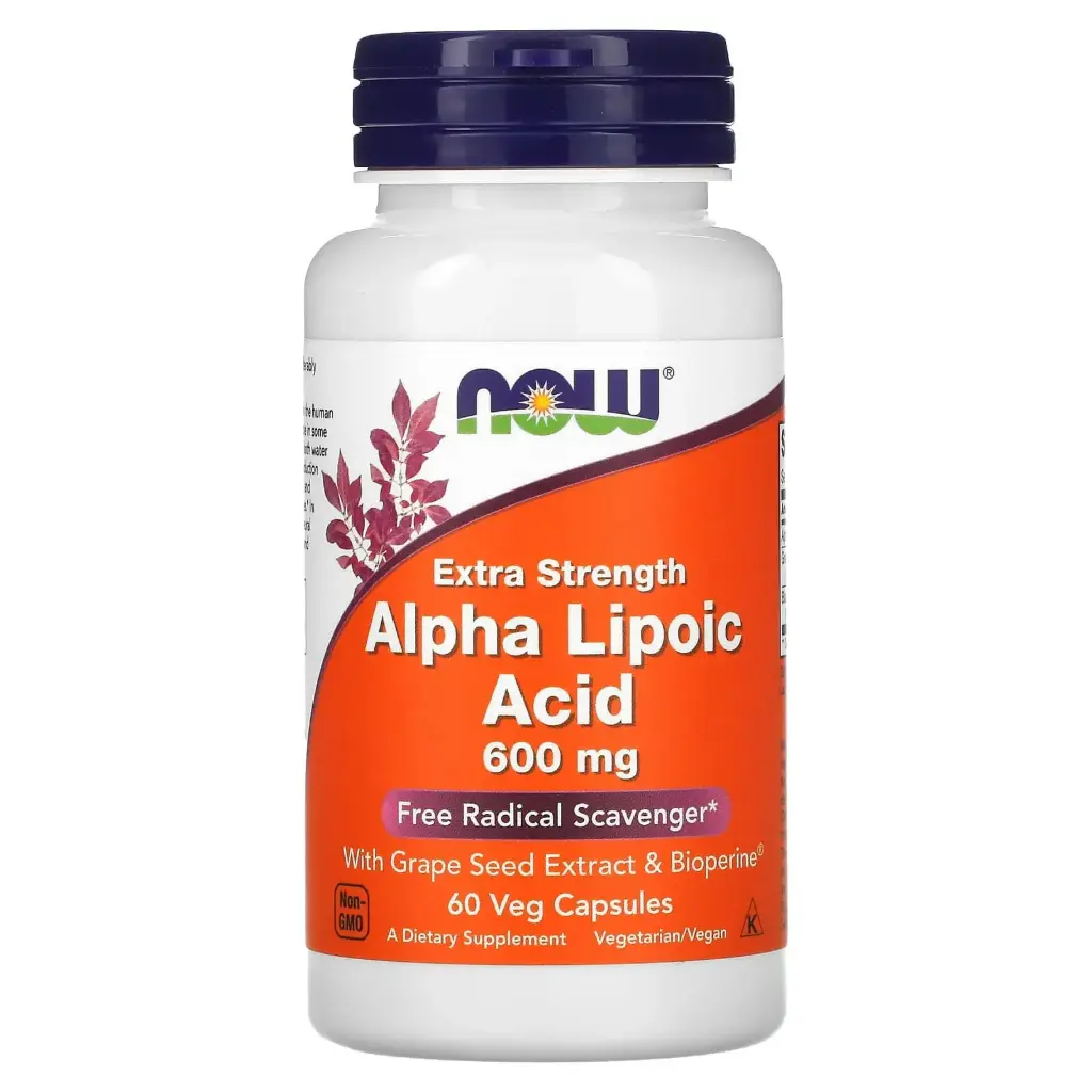 NOW Alpha Lipoic Acid, 600 mg