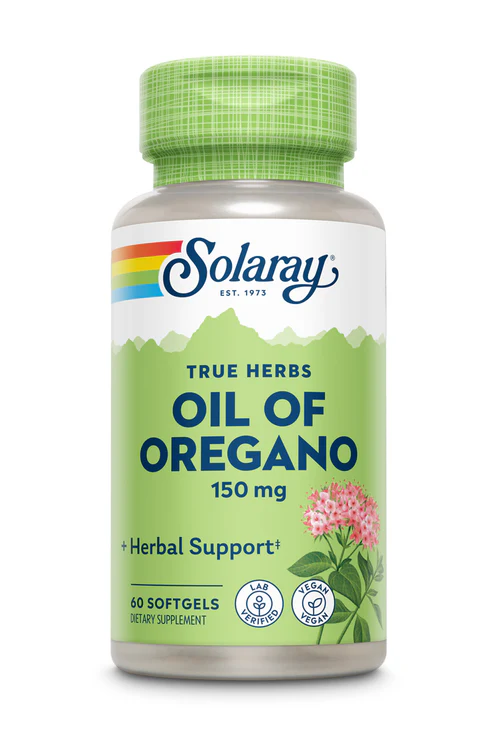 Solaray Oil of Oregano Aerial Extract, VegSoftgel 150mg
