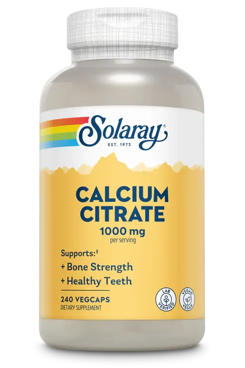 Solaray Calcium Citrate 1000mg 240 vc