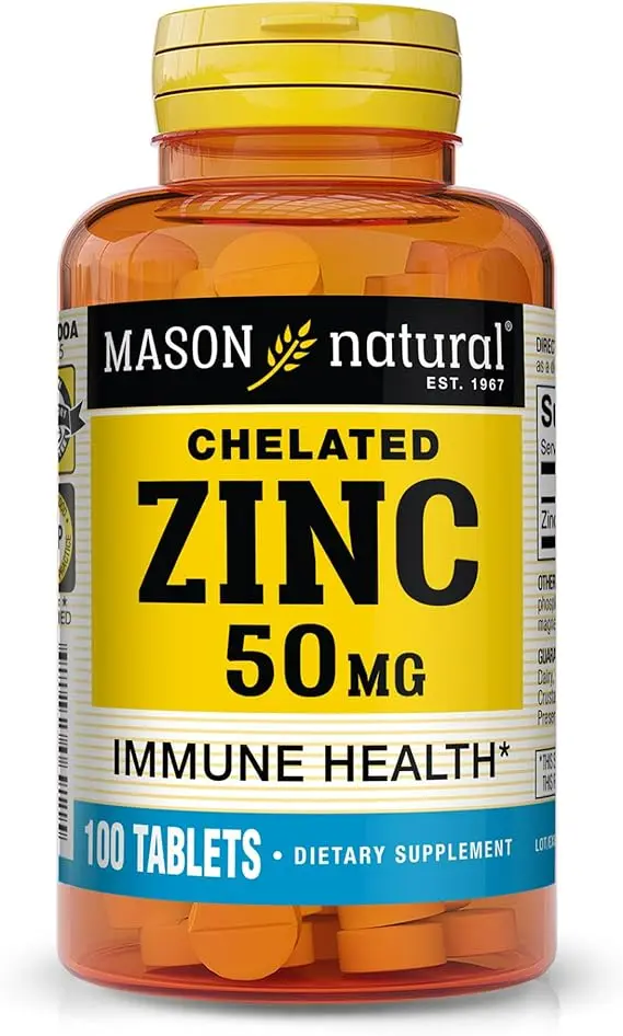 Mason Chelated Zinc 50 MG