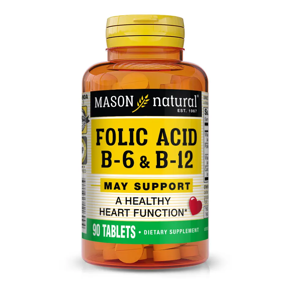 Mason Folic Acid B 6 & B 12