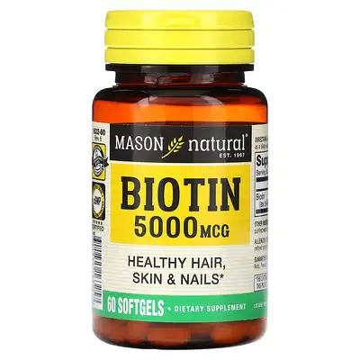 Mason Biotin 5000mcg