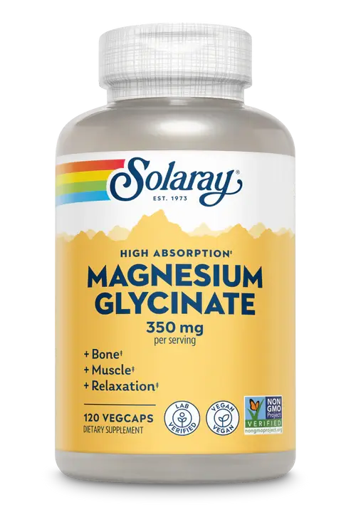 Solaray Magnesium Glycinate 350mg 120 VC