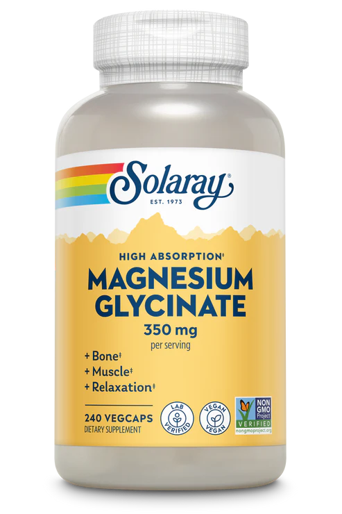 Solaray Magnesium Glycinate 350mg 240 VC