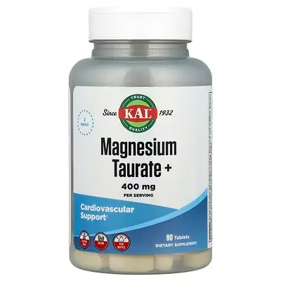 KAL Magnesium Taurate+ 400mg 180 tablets