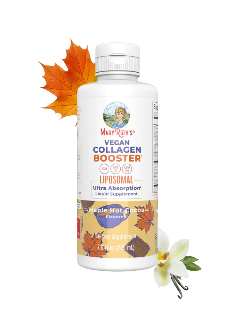 MaryRuth's, Vegan Collagen Booster Liposomal, Maple Hot Cocoa