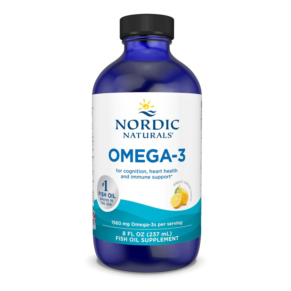 Nordic Naturals, Omega-3, Lemon