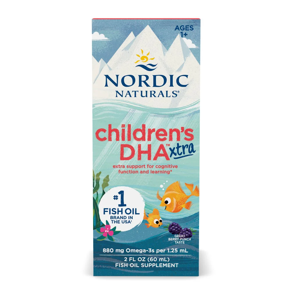 Nordic Naturals, Children's DHA™ Xtra, Ages 1-6, Great Berry Punch
