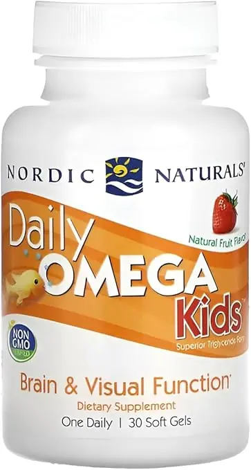 Nordic Naturals, Daily Omega Kids, Natural Fruit