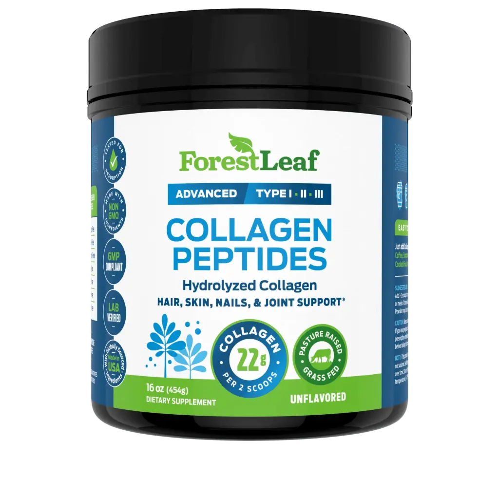 Forest Leaf, Collagen Peptides, Unflavored