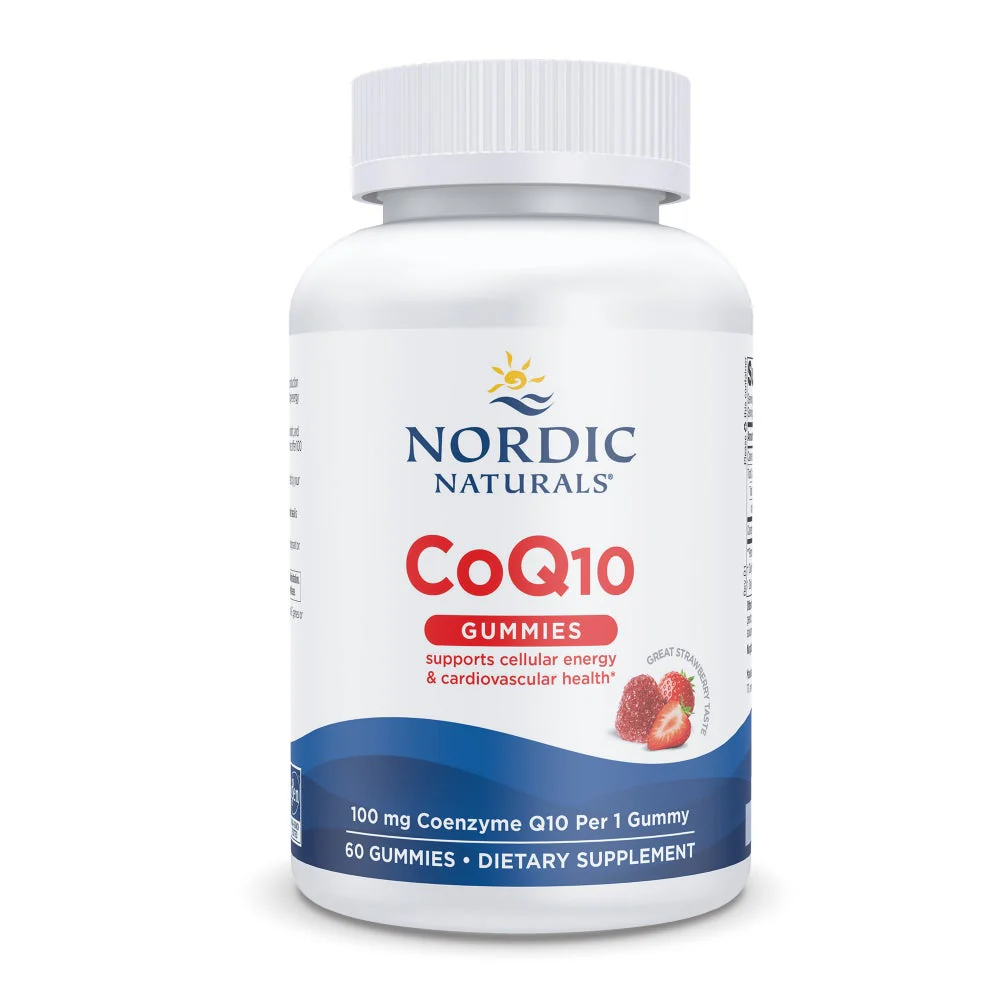 Nordic Naturals, CoQ10 Gummies, Strawberry, 100 mg