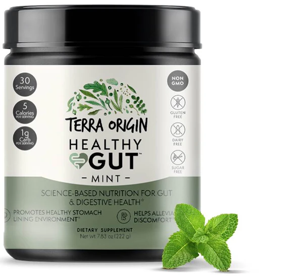 Terra Origin, Healthy Gut™, Mint 7.83 oz (222 g)