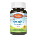 Carlson Kid's Vitamin C Gummies, Natural Orange, 125 mg