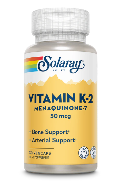 Solaray Vitamin K-2, MK-7 50mcg