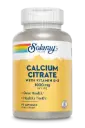 Solaray, Calcium Citrate with Vitamin D-3