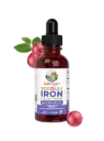 MaryRuth's, Toddler Iron Organic Liquid Drops, 1-3 Years, Grape, 3.5 mg