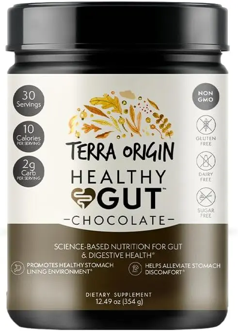 Terra Origin, Healthy Gut, Chocolate 12.49 oz (354 g)